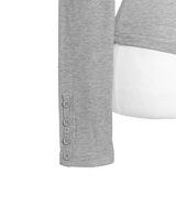 エルバースリムレイヤーボタンTシャツ