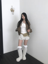 virginia suede blouson 