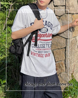 シカゴオーバー半袖Tシャツ