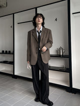 Pauline Scratch Wide Slacks