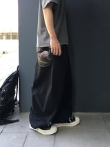 Mier Linen Cut-out Wide Pants 4C