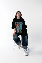 【현장 한정】 Pile콜라보 l 앞 나염 티셔츠