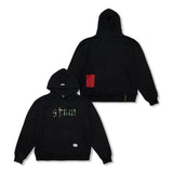 Camouflage STGM Oversized Hoodie Black /  Melange