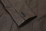 Over Single Leather Jacket (3color)