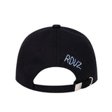 HAPPY SMILES BALL CAP
 - BLACK
