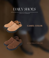 Another 2WAY Leather Clog Shoes (2color)