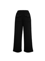 Pintuck Line Wide Sweatpants