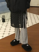 gray boot cut pants