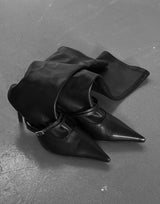 1194 Stiletto Sock Heel Boots (8cm)