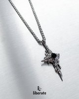 [S.Steel] アルマゲドンロングチェーンネックレス