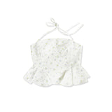 Flower cotton sleeveless