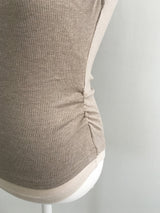 Summer halter layered T
