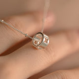 Petal Print Necklace
