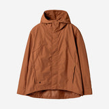 Nylon RIB Flash Line Jacket - BRICK