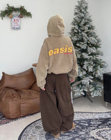 Eden Oasis Brushed Hood Zip-Up