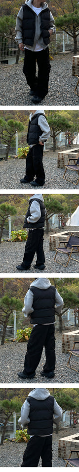 [F/W] ベーシックパディングベスト(3color)-ダウンジャケット