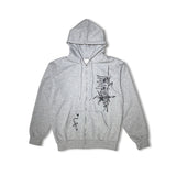 petal set up hood zip-up (2colors)
