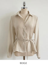 Dren Sheer Shirt Blouse (Strap Set)