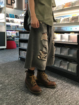 Melan Destroid Bermuda Denim Pants 2C