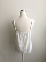 Silky lace cami blouse