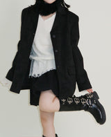 Cush Banding Pumpkin Balloon Mini Skirt