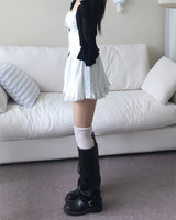 Smoke Bendable Layered Mini Dress (2 colors)