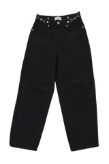 [Sepia] Stud cotton pants