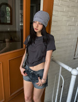 Titz アイレットクロップショートスリーブ