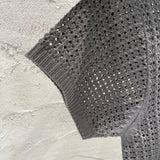 Mesh short knit (3color)