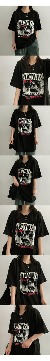 ポルディーショートスリーブドtシャツ