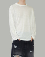 Bay linen long sleeve