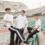 CHT16001 LETTERING LOGO CREW NECK