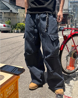 [Unisex] Dyeing tuck cargo pants(3color)