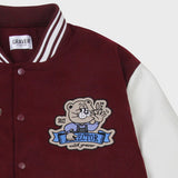 [UNISEX]OF BEAR VARSITY JACKET