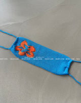Flower knit bikini swimwear
