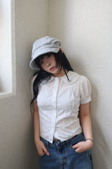heart button shirt