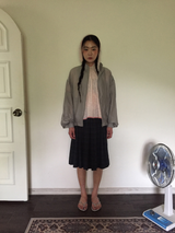 YWD PLAID PLEATS SKIRT (3color)