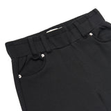 ブーツカットスウェットパンツ（ブラック）