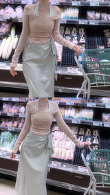 Loving Cloud V-neck Knitwear