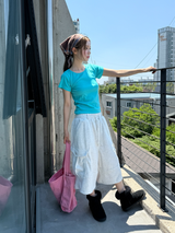 belted bermuda pants