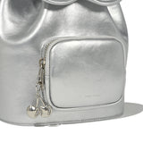 POCKET SIGNATURE BACKPACK [SILVER]