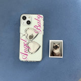 [MADE] Angel Baby Pink_ jelly hard case