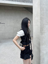 Luna Frill Smoke Silky Sleeveless (3 colors)