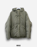 Over Fit Hooded Padded Jumper