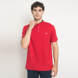 MON AKITA - Cavell Men Polo Shirt Red