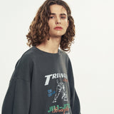Triangle Choke Sweatshirt_Charcoal