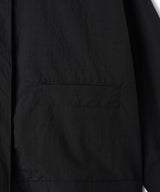 [DOJINOI] DRAFT CROP WINDBREAKER BLACK