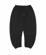 バルーンスウェットフリースパンツ - Black
