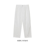 LMN エッセンシャルワンタックバックバンディングワイドデニム (2カラー)
