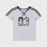 SPORTY LACE-UP T-SHIRT (SKY)